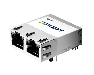Integrated EtherCAT slave module DPort-ECT